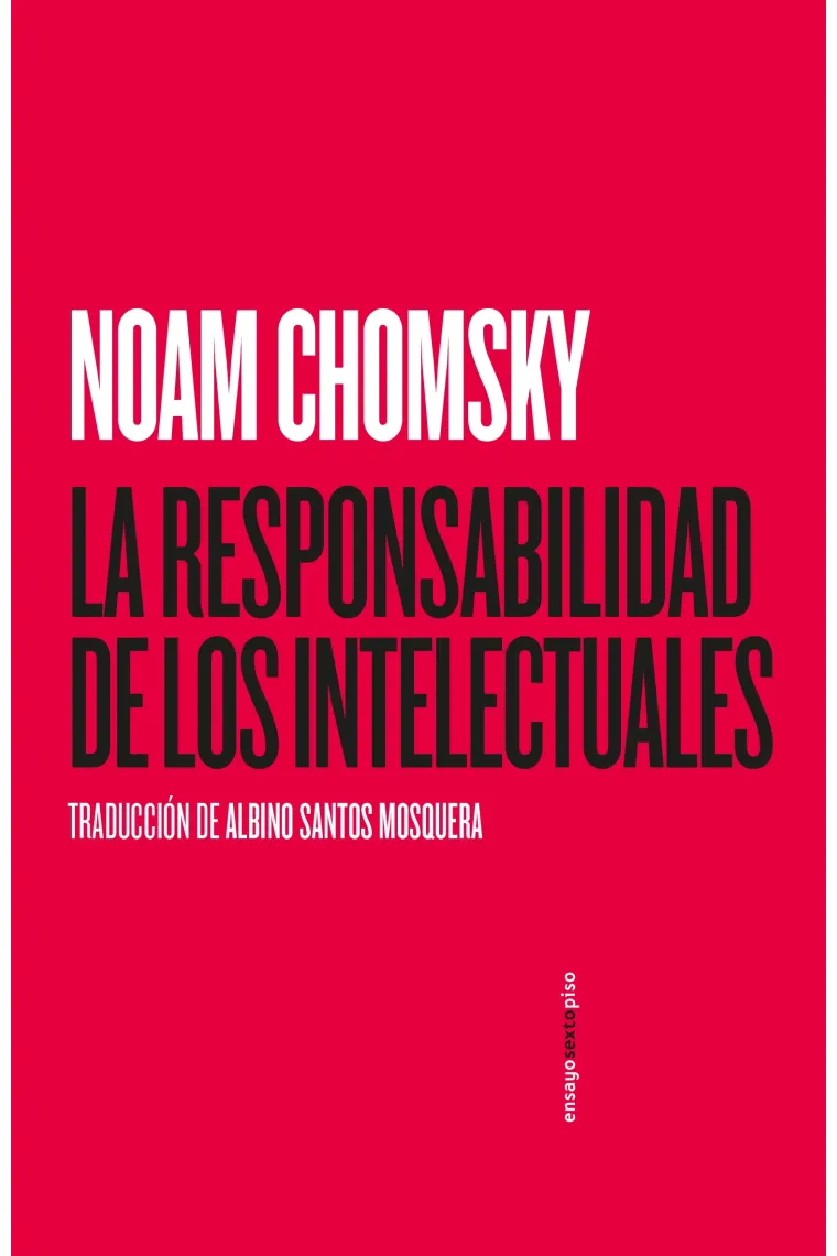 La responsabilidad de los intelectuales