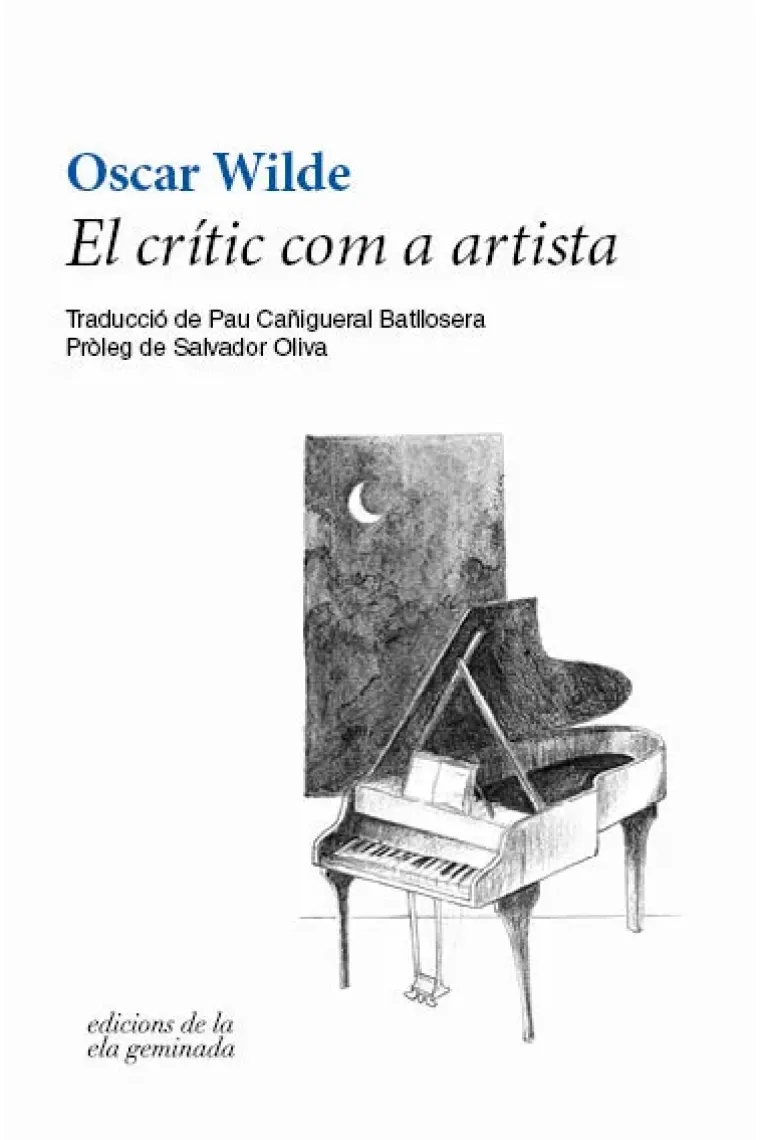 El crític com a artista (Catalán)