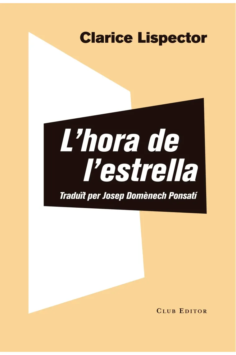 L'hora de l'estrella (Catalán)