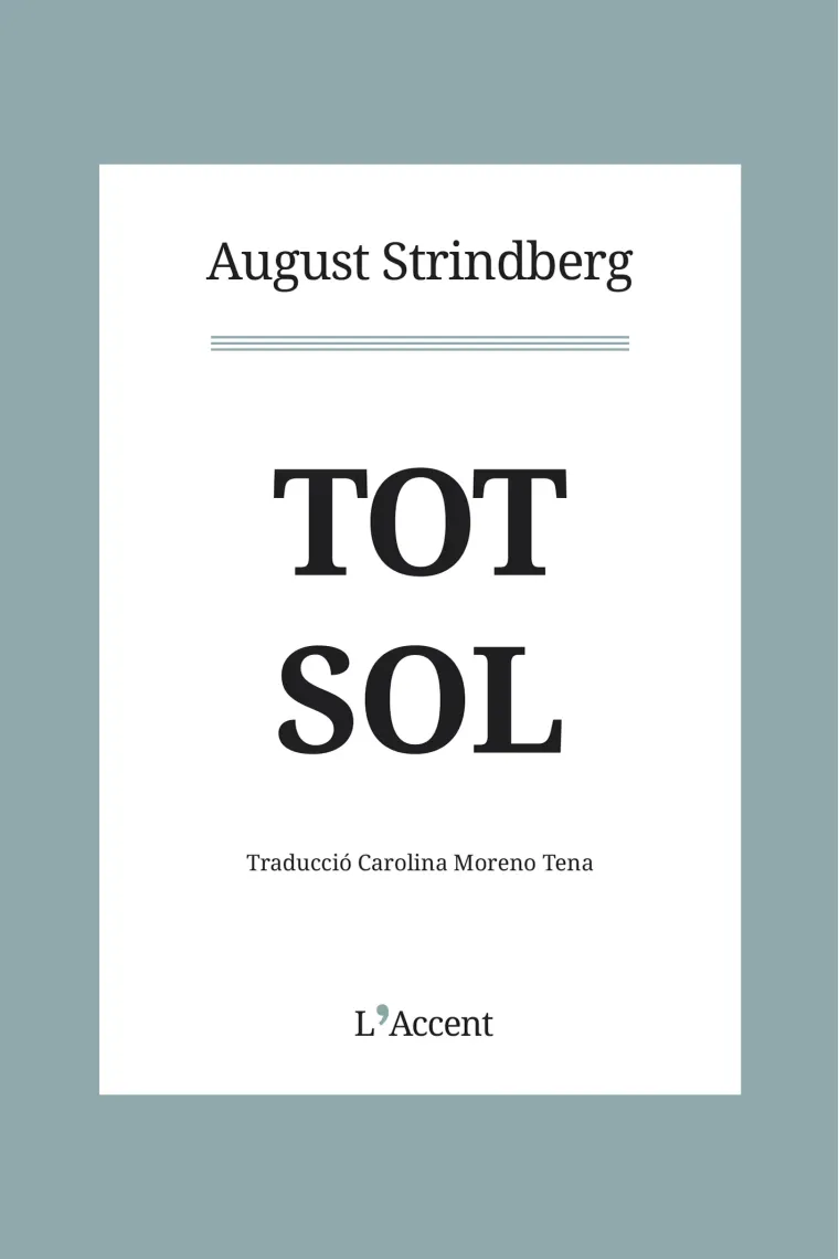 Tot sol (Catalán)