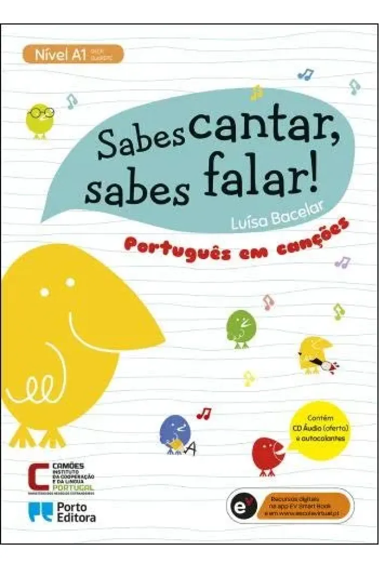 Sabes cantar, sabes falar! Nivel A1 (Portugués)