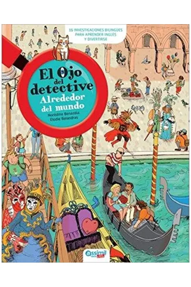 El Ojo del detective - Alrededor del mundo (Inglés, Castellano)