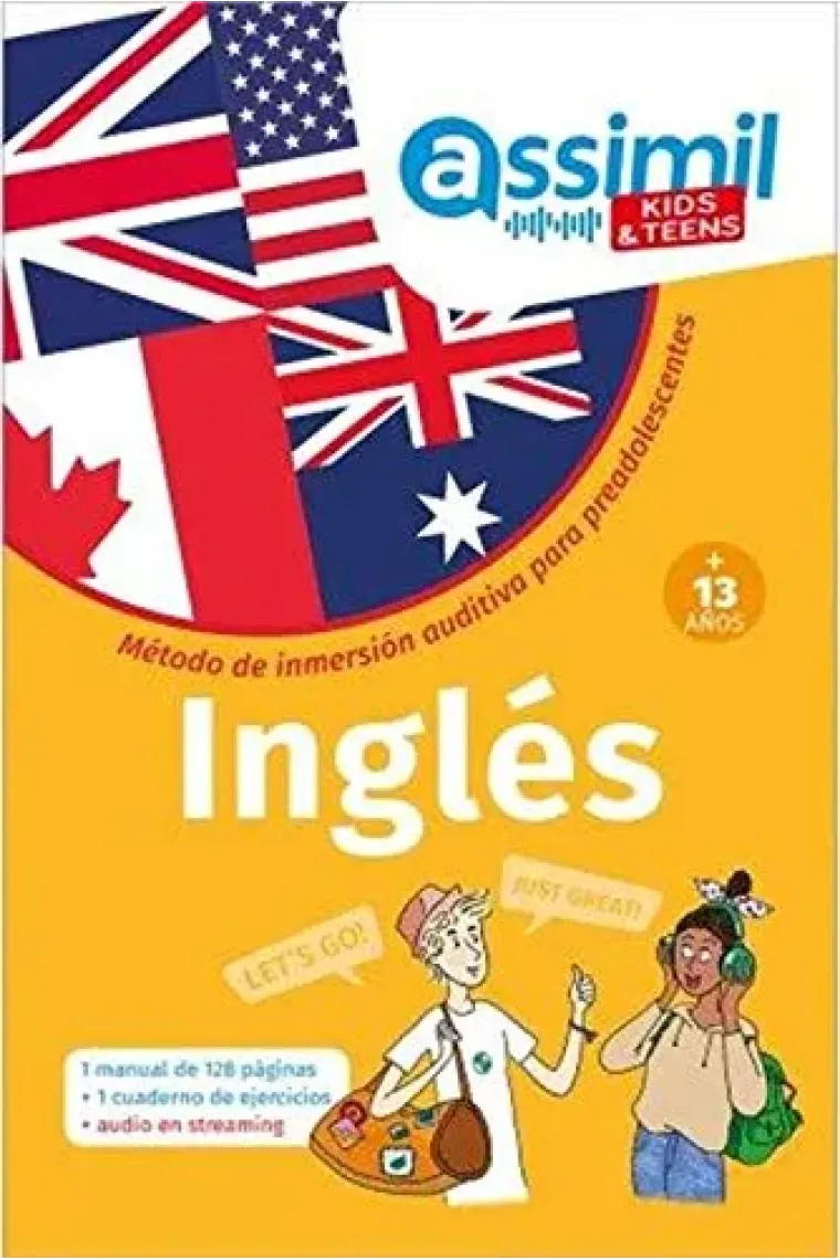Método de inmersión auditiva para preadolescentes - Inglés +13 años (Inglés)