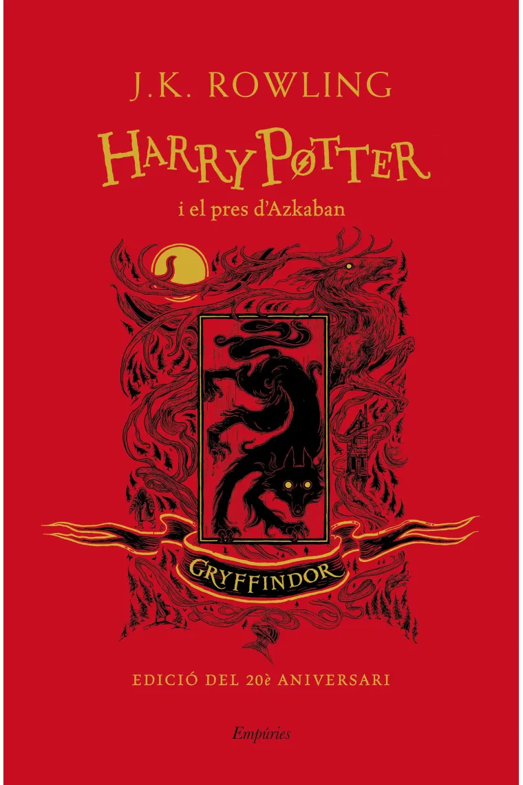 Harry Potter i el pres d'Azkaban (VERMELL Gryffindor) (Catalán)