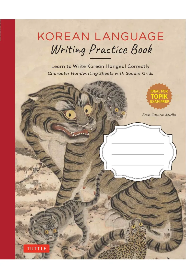 Korean Language Writing Practice Book: Learn to Write Korean Hangeul Correctly (Character Handwriting Sheets with Square Grids) (Coreano)