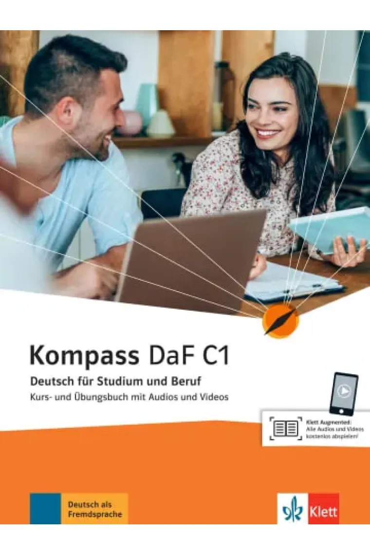 Kompass DaF C1 Kurs- und Arbeitsbuch (Alemán)
