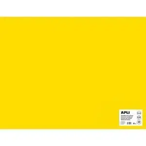 APLI CARTULINA AMARILLA 50 X 65CM 170G 25 HOJAS