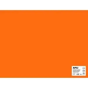 APLI CARTULINA NARANJA 50 X 65CM 170G 25 HOJAS