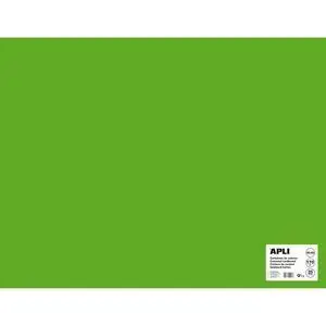 APLI CARTULINA VERDE HIERBA 50 X 65CM 170G 25 HOJAS