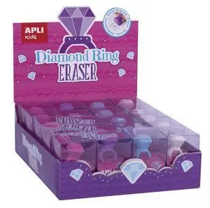 GOMA DE BORRAR ANILLOS DIAMANTES EXP 20 UDS