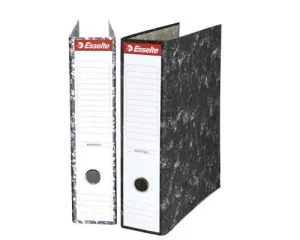 ESSELTE ARCHIVADOR DE PALANCA FORMATO A4 - LOMO 75MM - CAPACIDAD PARA 500 HOJAS - COLOR NEGRO JASPEADO