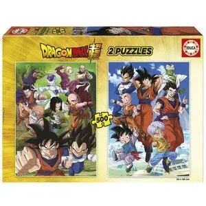 PUZZLE DRAGON BALL 2X500 PIEZAS
