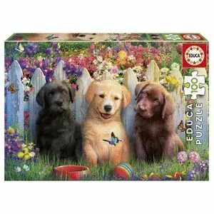 PUZZLE PERRITOS 100 PIEZAS