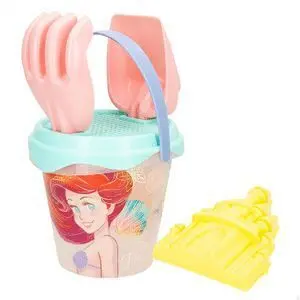 SET CUBO PLAYA + ACCESORIOS SIRENITA
