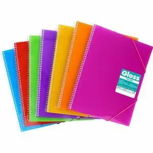 CARPETA A4 50 FUNDAS MAXIPLAS GLOSS MORADO