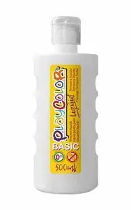 TEMPERA PLAYCOLOR LIQUID BASIC 500 ML BLANCO