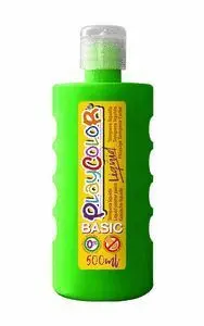 TEMPERA PLAYCOLOR LIQUID BASIC 500 ML VERDE OSCURO