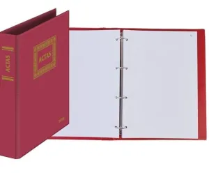 DOHE LIBRO CONTABILIDAD ACTAS MOVIL 100H 4 ANILLAS