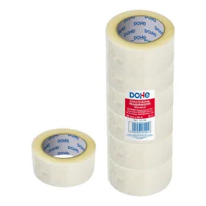 DOHE PRECINTO DE POLIPROPILENO SILENCIOSO 48MMX66M - TRANSPARENTE