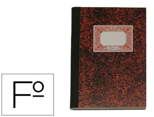 LIBRO CARTONE MIQUELRIUS FOLIO 100 HOJAS LISO