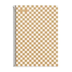 BLOC MIQUELRIUS TAPA DURA Fº 80H 90G CUADRIC.4X4 DAMERO MOSTAZA