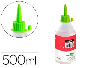 SILICONA LIQUIDA LIDERPAPEL PARA MANUALIDADES BOTE DE 500 ML