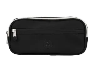 BOLSO ESCOLAR PORTATODO ANTARTIK 3 COMPARTIMENTOS COLOR NEGRO