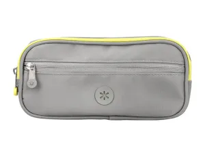 BOLSO ESCOLAR PORTATODO ANTARTIK 3 COMPARTIMENTOS COLOR GRIS