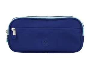 BOLSO ESCOLAR PORTATODO ANTARTIK 3 COMPARTIMENTOS COLOR AZUL
