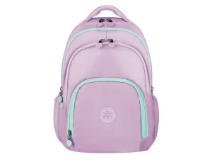 CARTERA ESCOLAR ANTARTIK MOCHI LA MULTIBOLSILLO COLOR ROSA