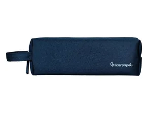 BOLSO ESCOLAR LIDERPAPEL PORTATODO RECTANGULAR CON ASA 210X70 MM AZUL MARINO