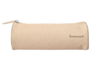 BOLSO ESCOLAR LIDERPAPEL PORTATODO CILINDRICO ANCHO 210X70 MM ROSA