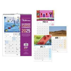 CALENDARIO 2025 VERTICAL MEDITERRANEO