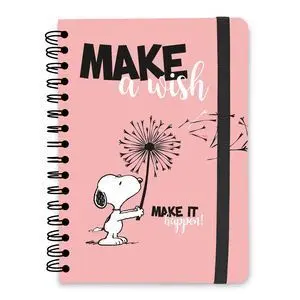 ERIK CUADERNO TAPA FORRADA A5 BULLET SNOOPY
