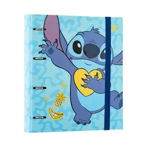 ERIK CARPETA 4 ANILLAS PREMIUM DISNEY STITCH TROPICAL CAT0131