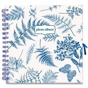 ERIK SCRAPBOOK ALBUM FOTO 26X26 CM 40 PAGINAS BLUE NATU