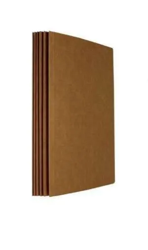 MARIOLA PACK DE 50 SUBCARPETAS KRAFT 200GR - FORMATO FOLIO - RANURA PARA FASTENER - COLOR MARRON