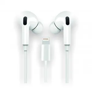 TECHONETECH EAR TECH HOP AURICULARES INTRAURALES INNER LIGHTNING - MICROFONO INTEGRADO - ASISTENTE VOZ - CABLE DE 1.20M