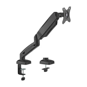 AISENS SOPORTE DE MESA PRO CONTRAPESO GIRATORIO E INCLINABLE PARA MONITOR/TV 9KG (3 PIVOTES - 1 BRAZO) DE 17-32 - COLOR NEGRO