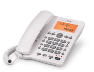 SPC OFFICE ID 2 TELEFONO FIJO - 4 MEMORIAS DIRECTAS - MANOS LIBRES - MODO MUTE - COLOR BLANCO