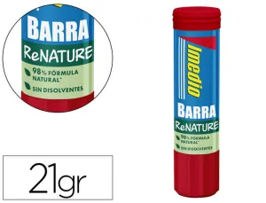 PEGAMENTO IMEDIO EN BARRA RENATURE SIN DISOLVENTES 21 GR