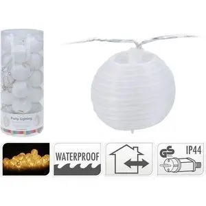 GUIRNALDA 20 FAROLILLOS LED BLANCOS