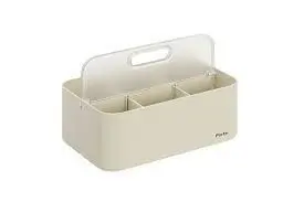 JB CESTA ORGANIZADORA LITEM PORTA FOLD MARFIL TRANSOARENTE REF 272802 263 X 164 X 100MM