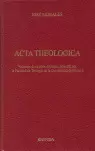 JOSÉ MORALES. ACTA THEOLOGICA