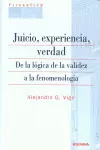 JUICIO, EXPERIENCIA, VERDAD