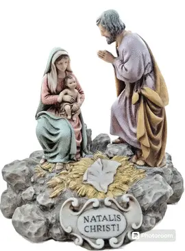 FIGURA SAGRADA FAMILIA 14 CM