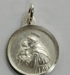 MEDALLA DE PLATA DE SAN ANTONIO
