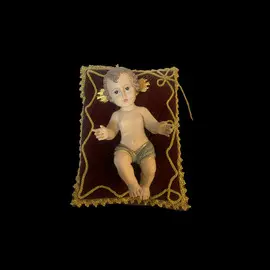 NIÑO JESÚS CON COJÍN. 36 CM.