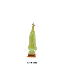 VIRGEN FÁTIMA 12 CM FÓSFORO