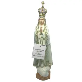 VIRGEN DE FÁTIMA LUMINOSA. 10 CM